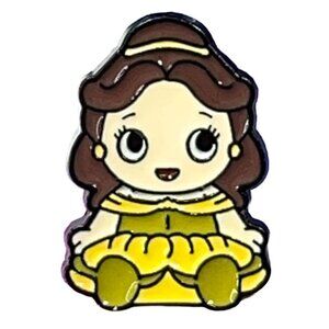 Belle Princess Lapel Pin Baby Beauty Beast Brooch Badge Accessories Jewelry Gift